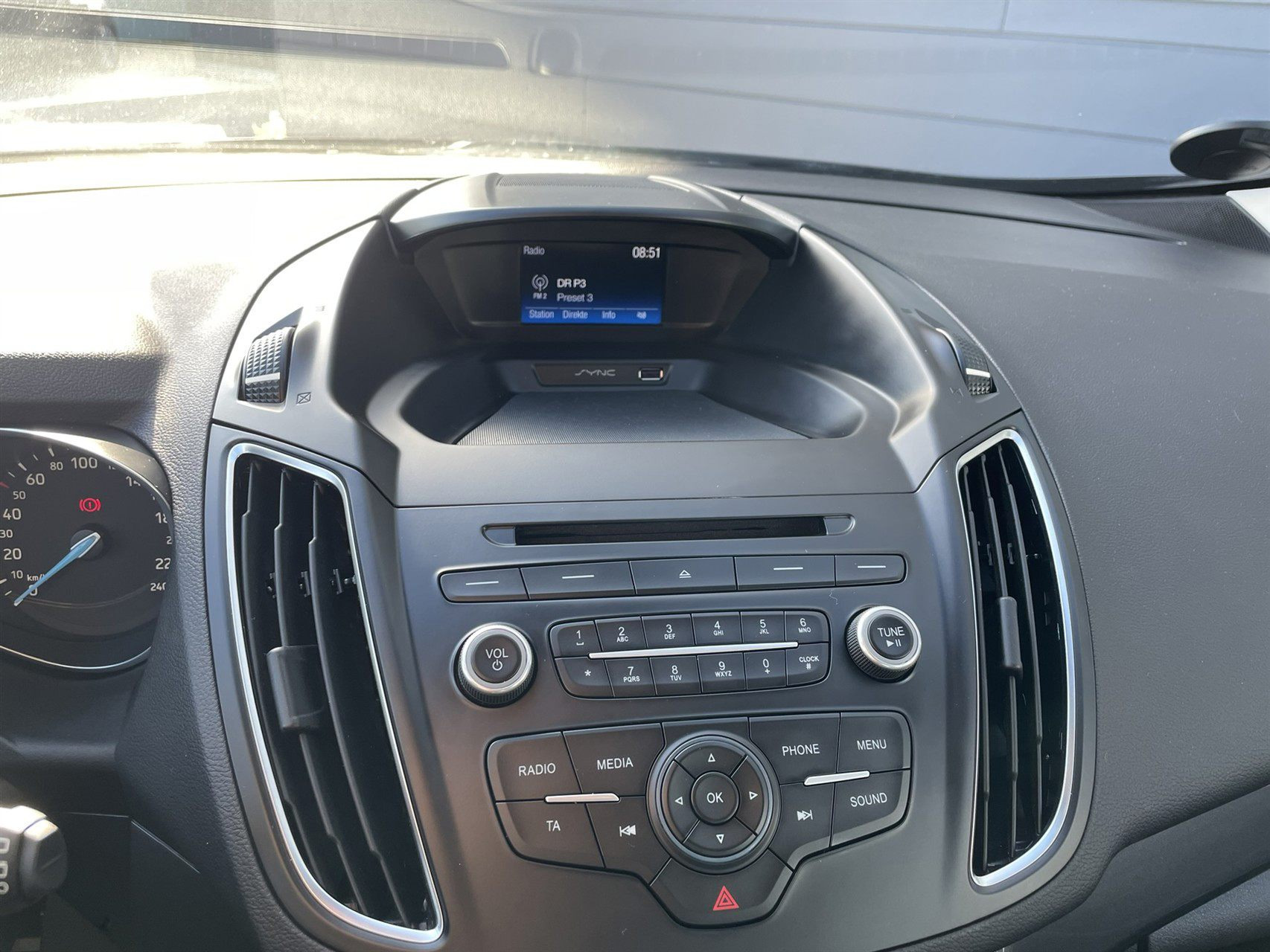 Brun Ford C-MAX fra 2017