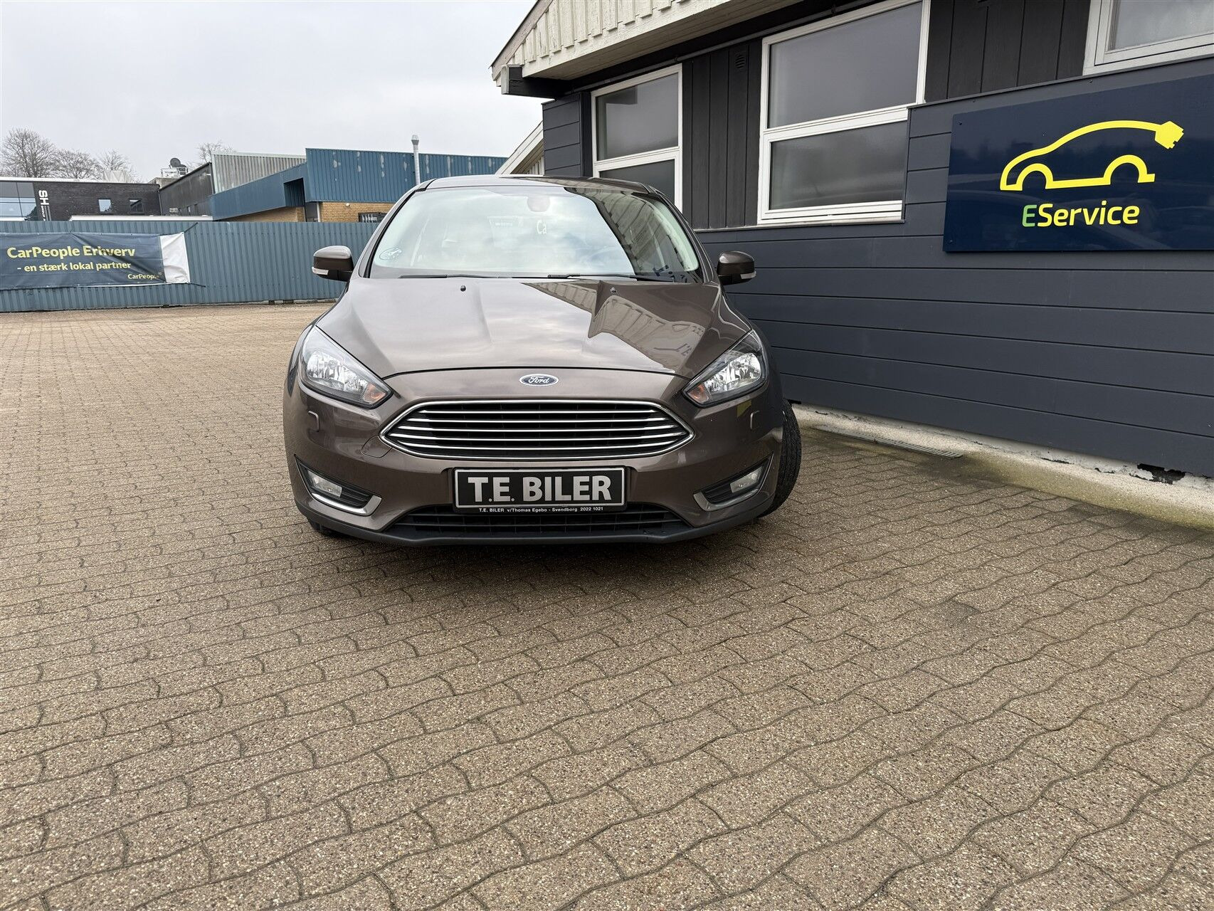 Brun Ford Focus fra 2018