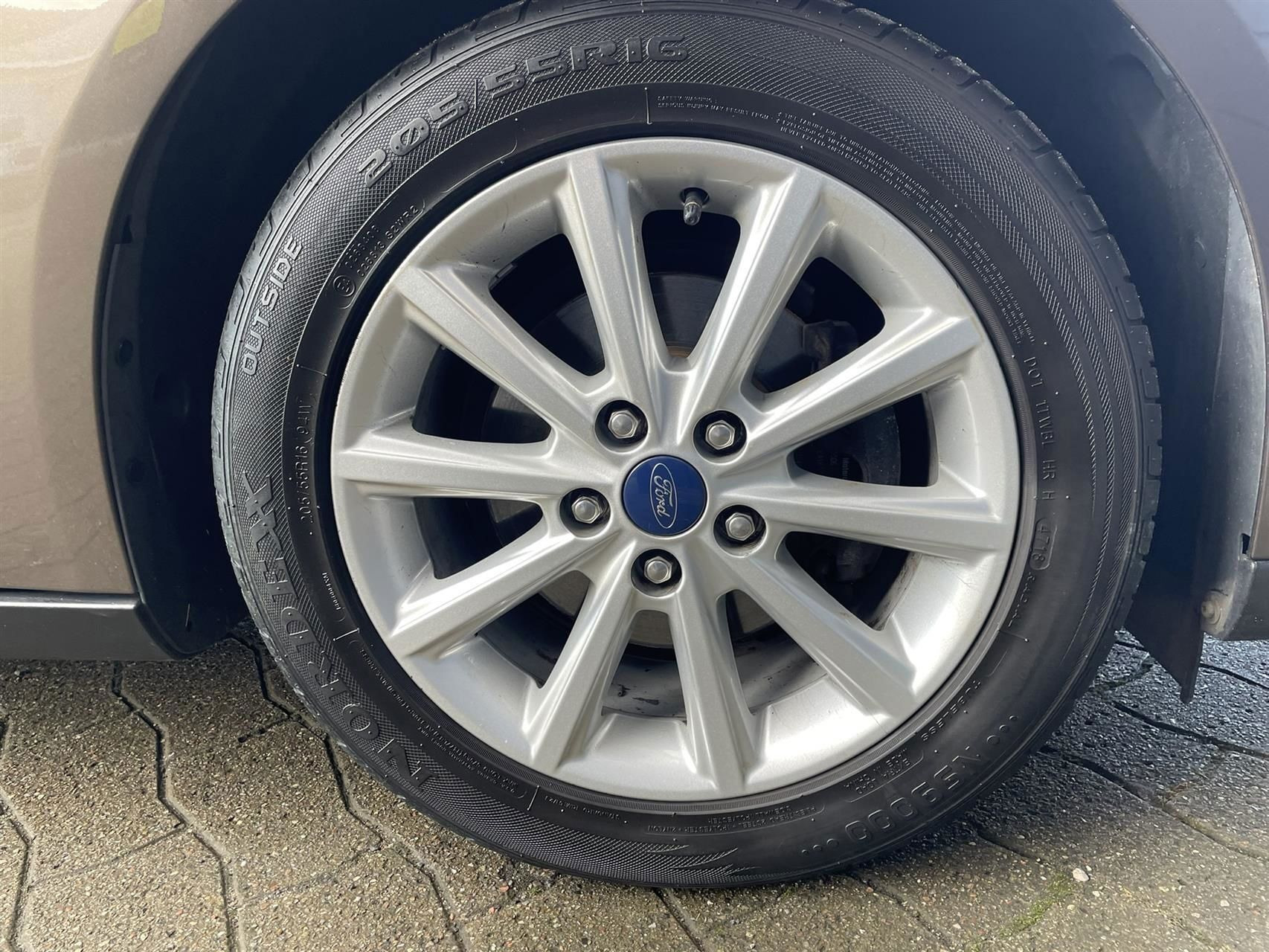Brun Ford Focus fra 2018