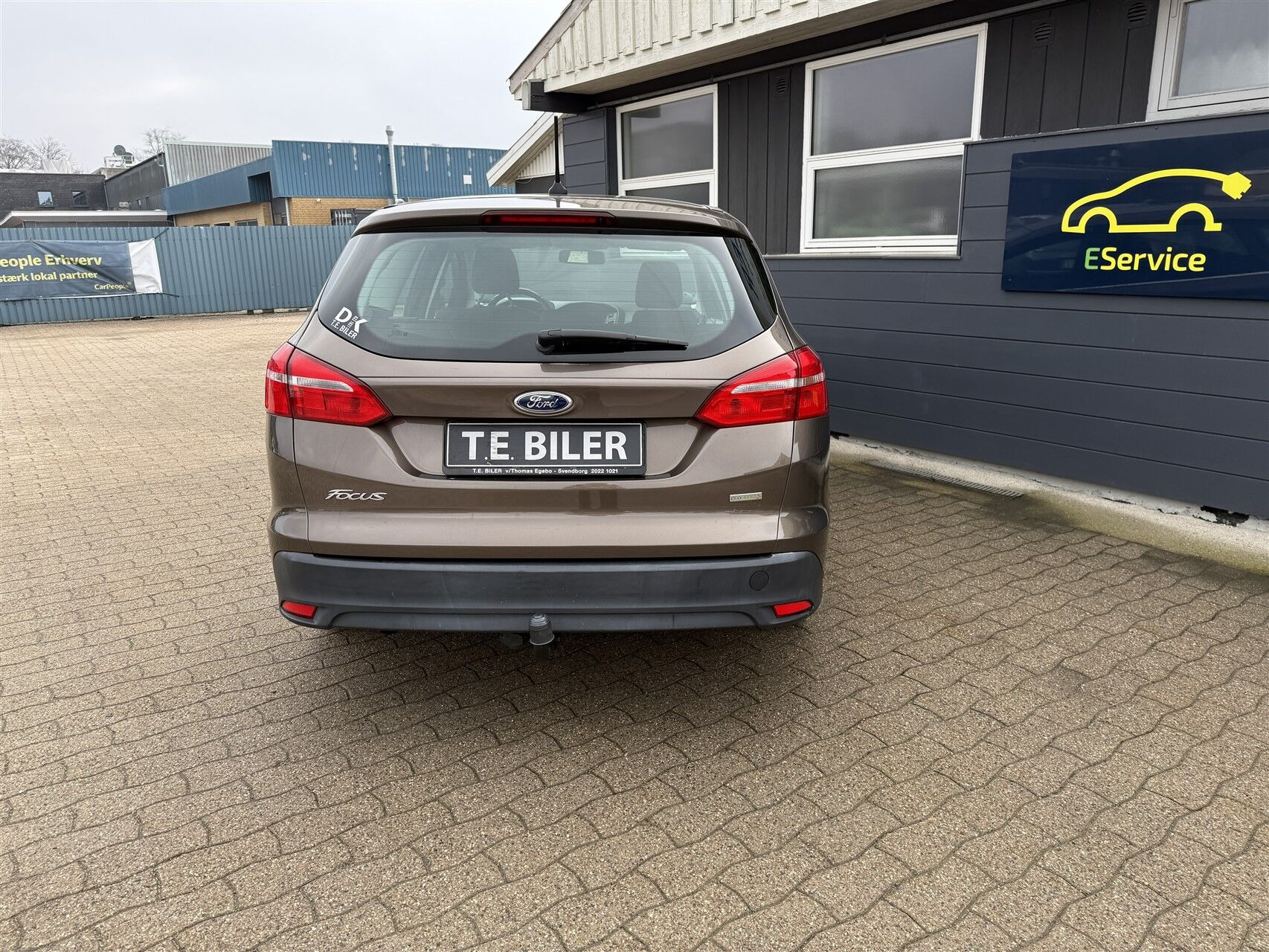 Brun Ford Focus fra 2018