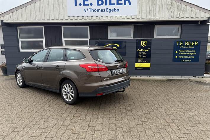 Brun Ford Focus fra 2018