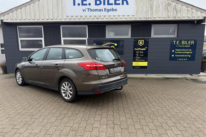 Brun Ford Focus fra 2018