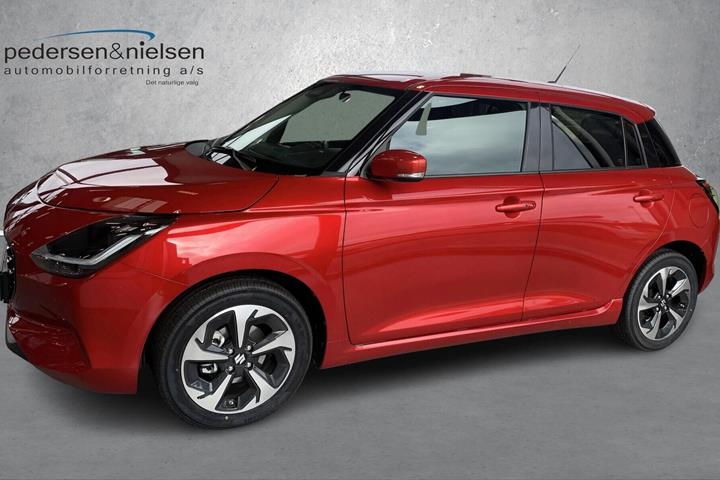 Rød Suzuki Swift fra 2025