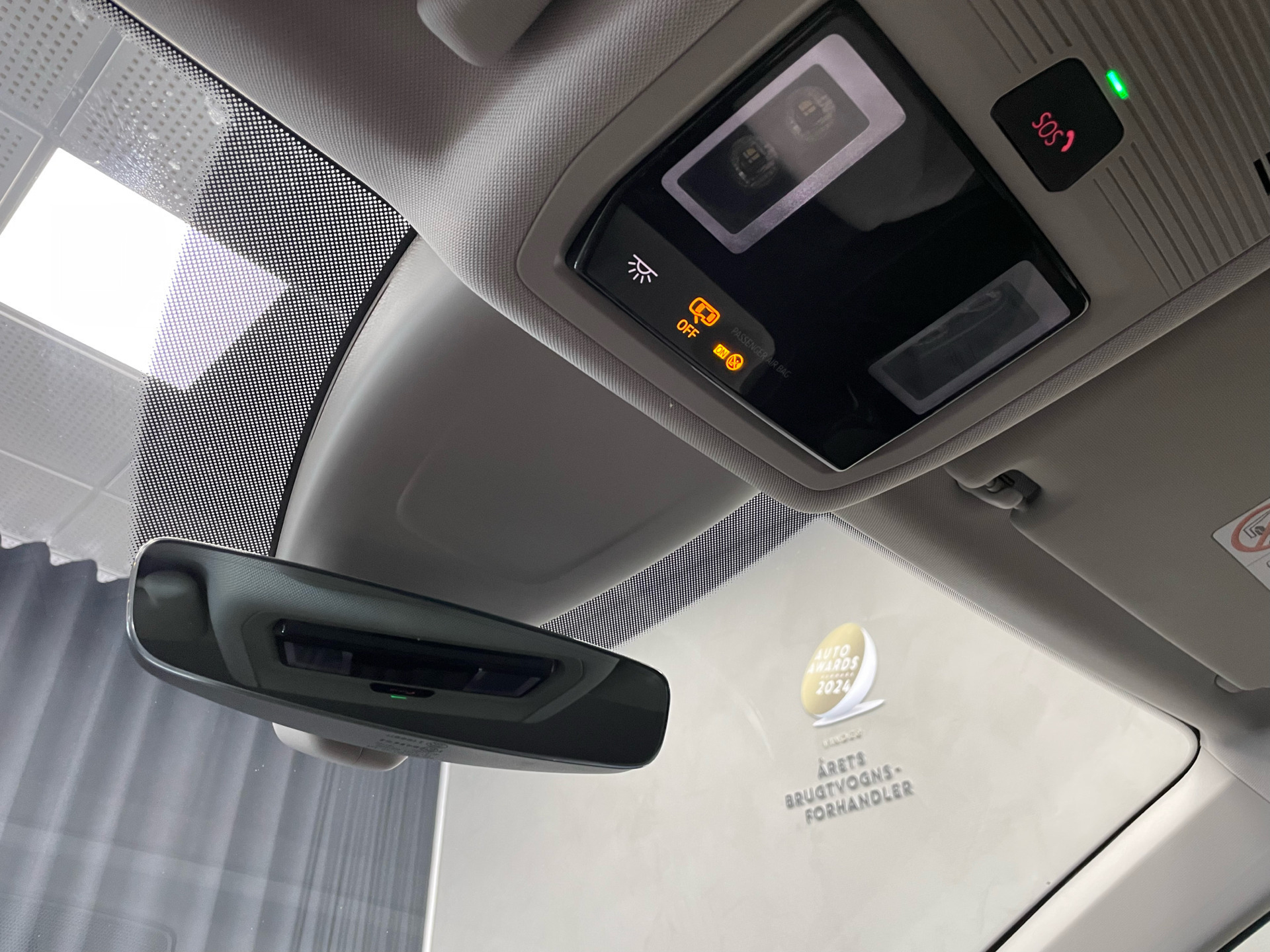 Grå Skoda Enyaq iV fra 2021