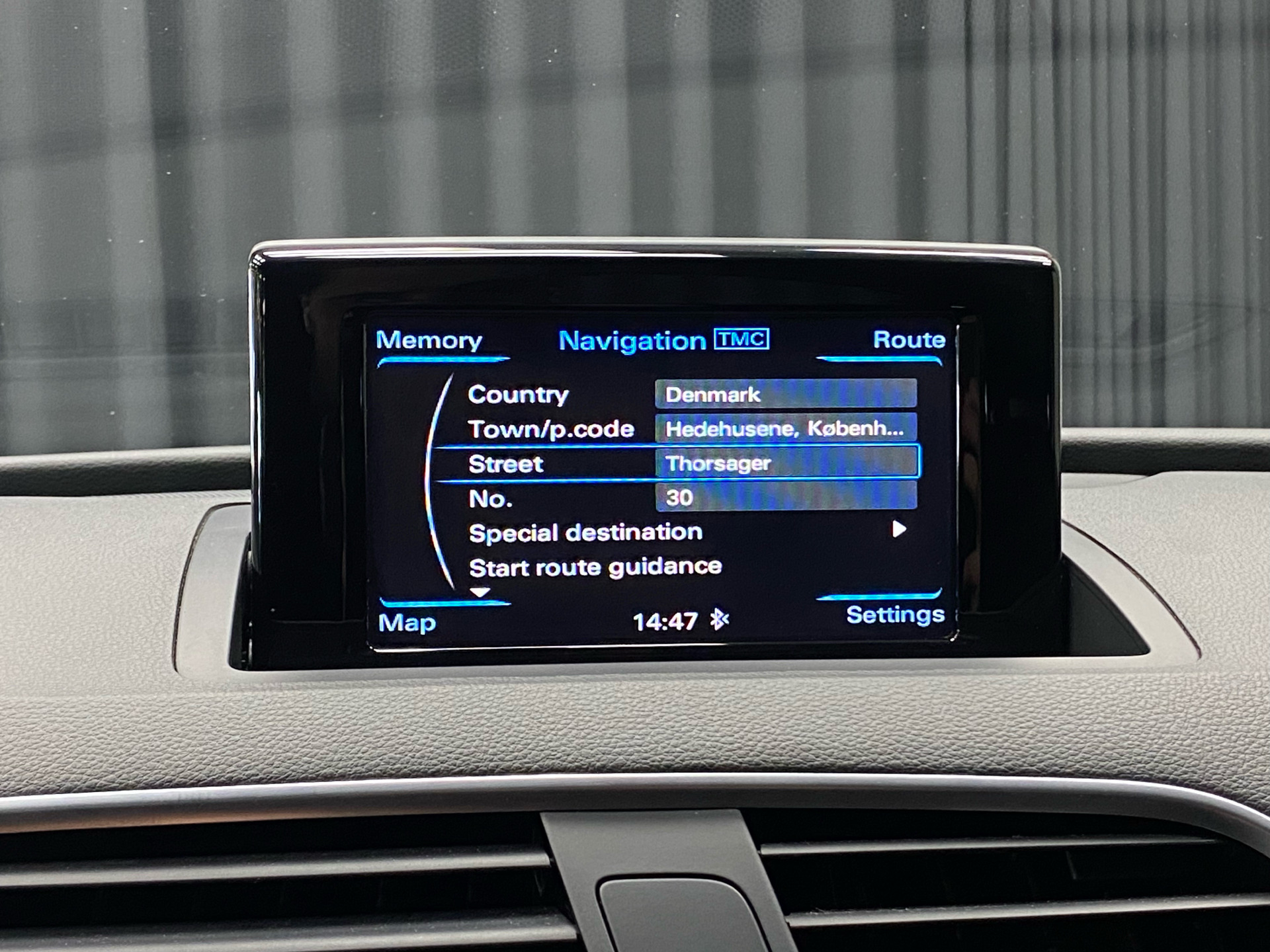 Sort Audi Q3 fra 2018