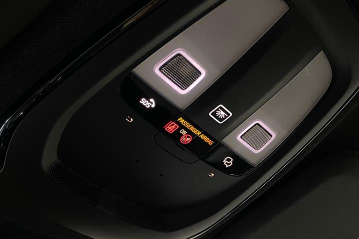 Blå Volvo C40 fra 2022