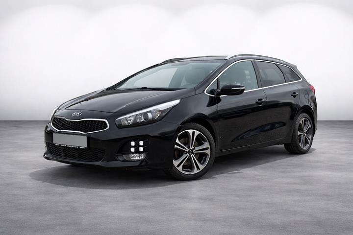 Sort Kia Ceed fra 2018 set udefra