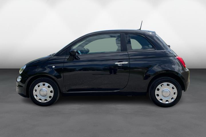 Sort Fiat 500 fra 2023