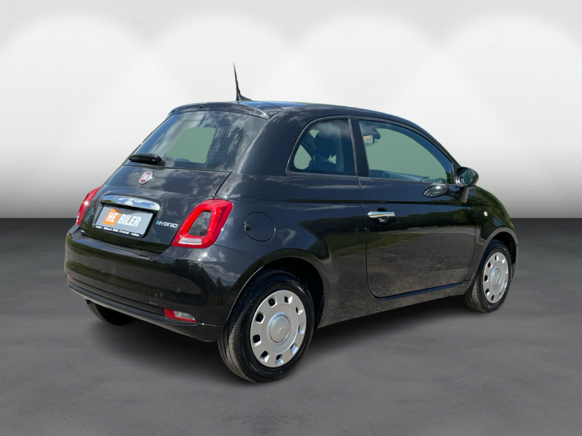 Sort Fiat 500 fra 2023