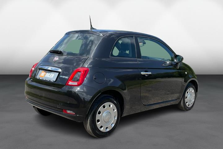 Sort Fiat 500 fra 2023