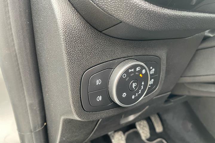 Sølv Ford Fiesta fra 2019