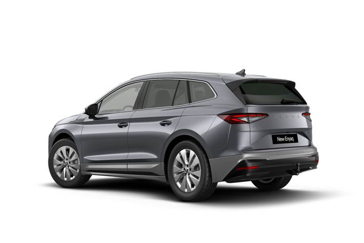 Grå Skoda Enyaq fra 2026
