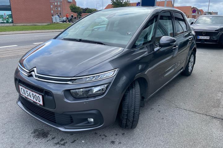 Grå Citroën C4 SpaceTourer fra 2020 set udefra