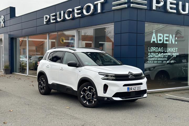 Hvid Citroën C5 Aircross fra 2023 set udefra
