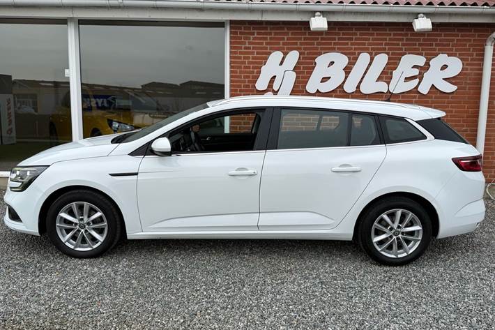 Hvid Renault Mégane fra 2017