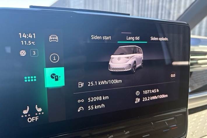 Grå VW ID.Buzz fra 2023