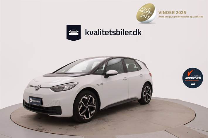 Hvid VW ID.3 fra 2022