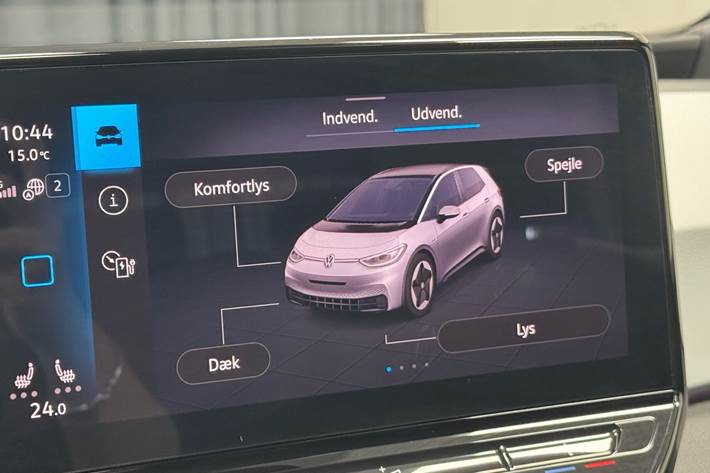 Blå VW ID.3 fra 2022
