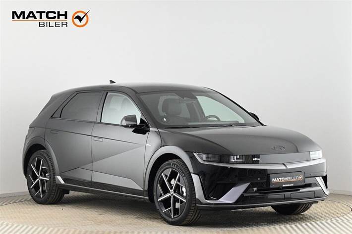 Sort Hyundai Ioniq 5 fra 2025 set udefra