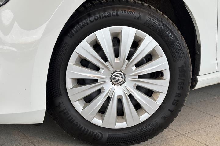 Hvid VW Golf VII fra 2016