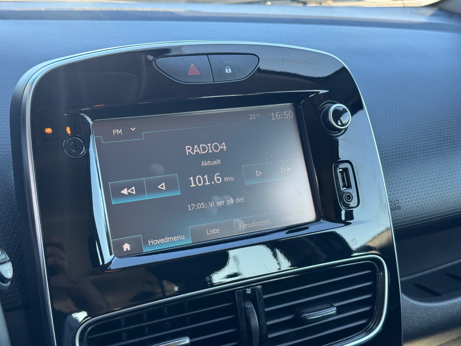 Sort Renault Clio IV fra 2018