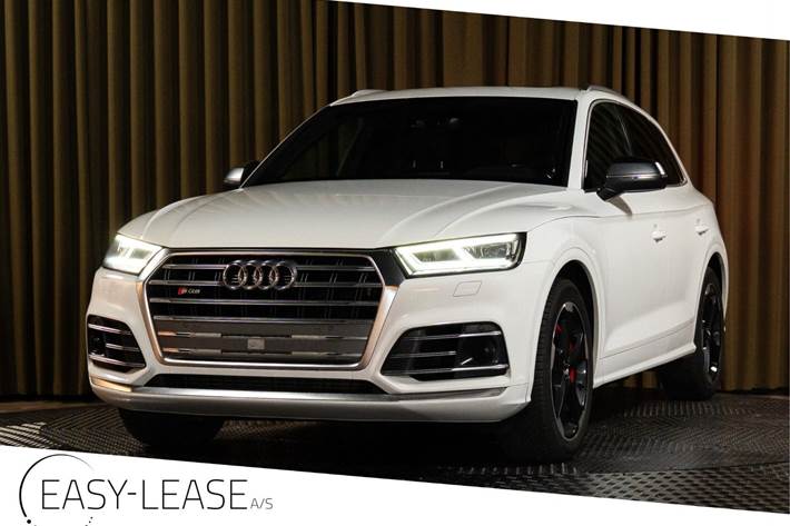 Hvid Audi SQ5 fra 2019