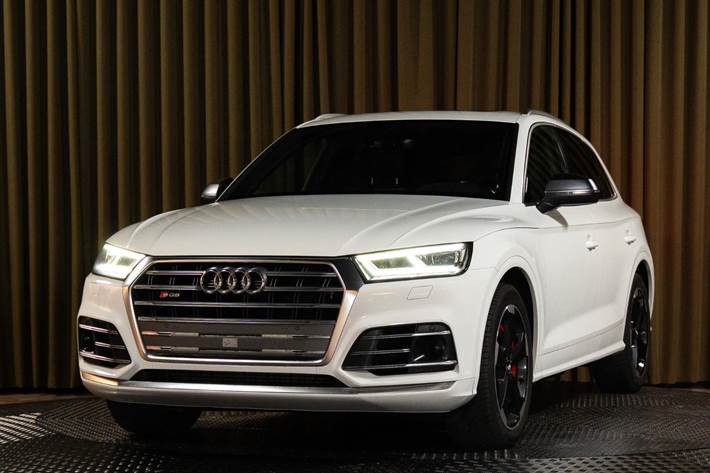 Hvid Audi SQ5 fra 2019