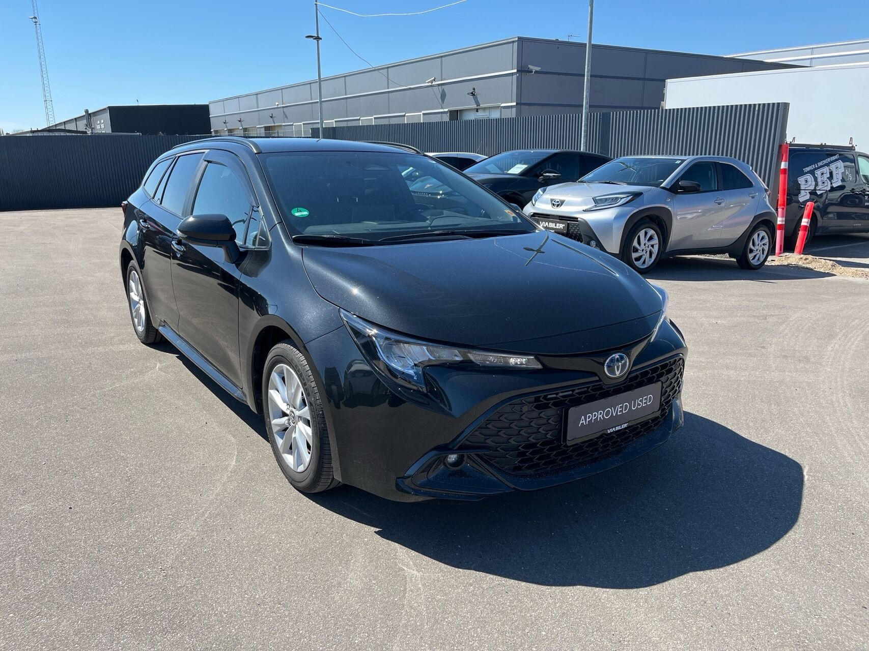Sort Toyota Corolla fra 2024