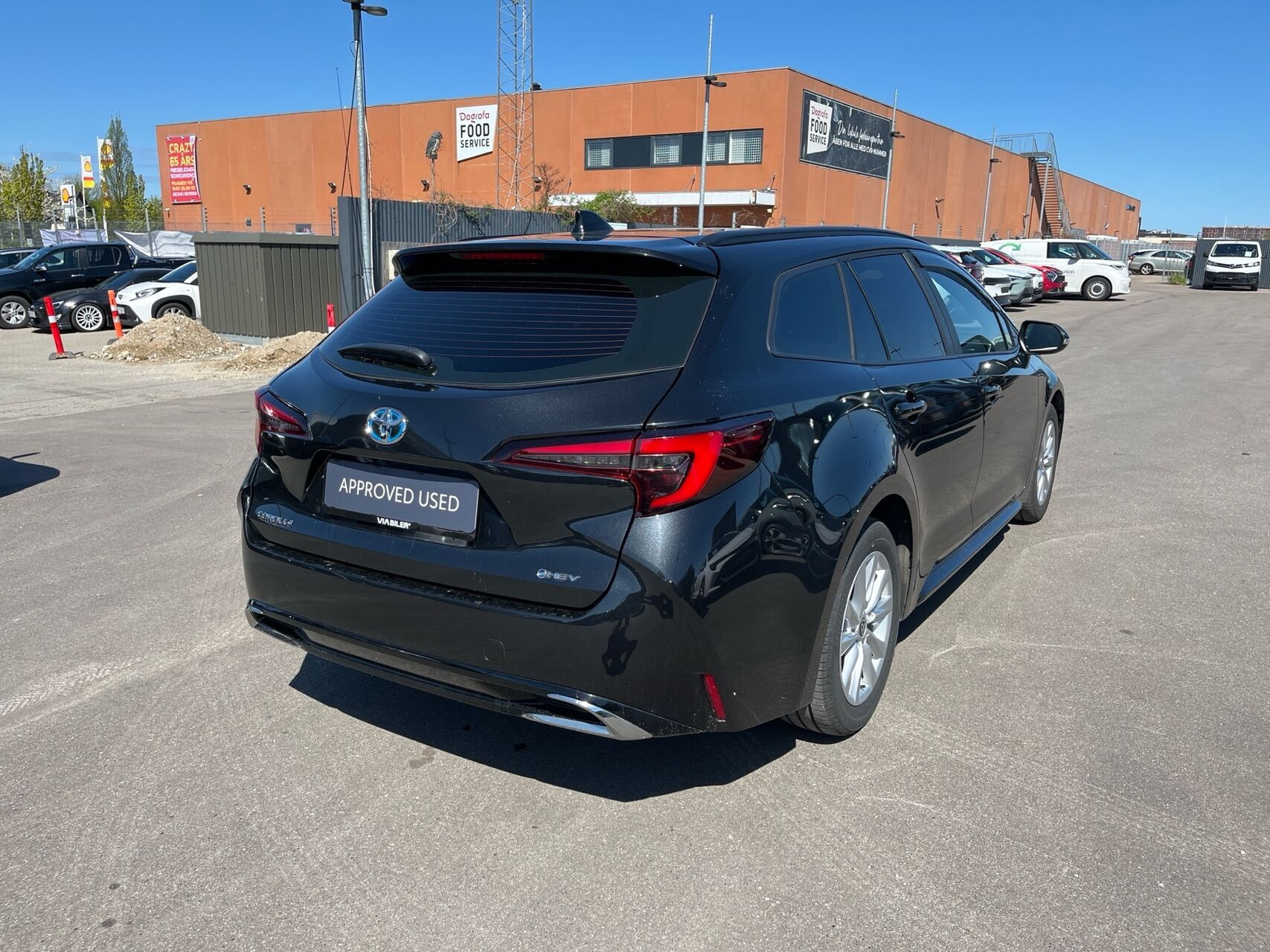 Sort Toyota Corolla fra 2024