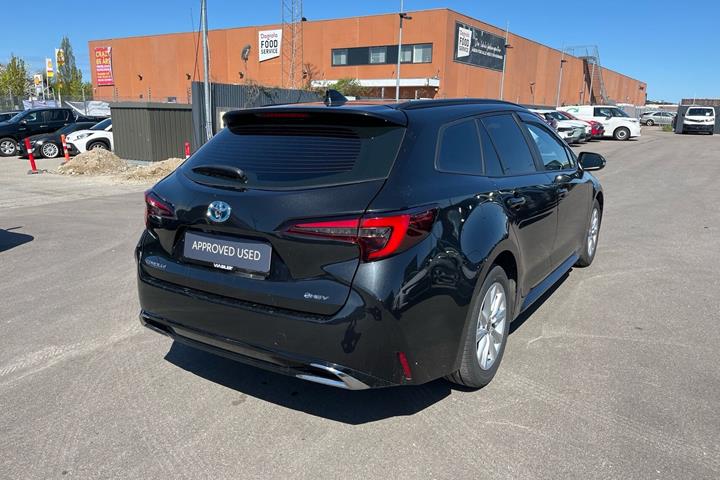Sort Toyota Corolla fra 2024