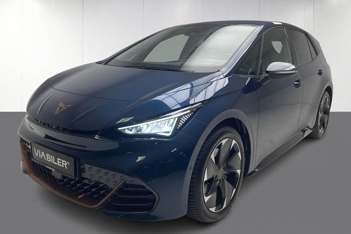 Blå Cupra Born fra 2022