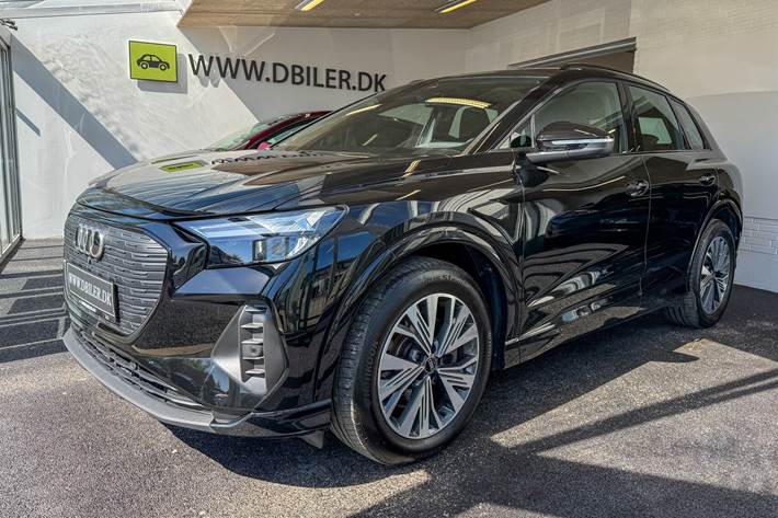 Sort Audi Q4 fra 2024
