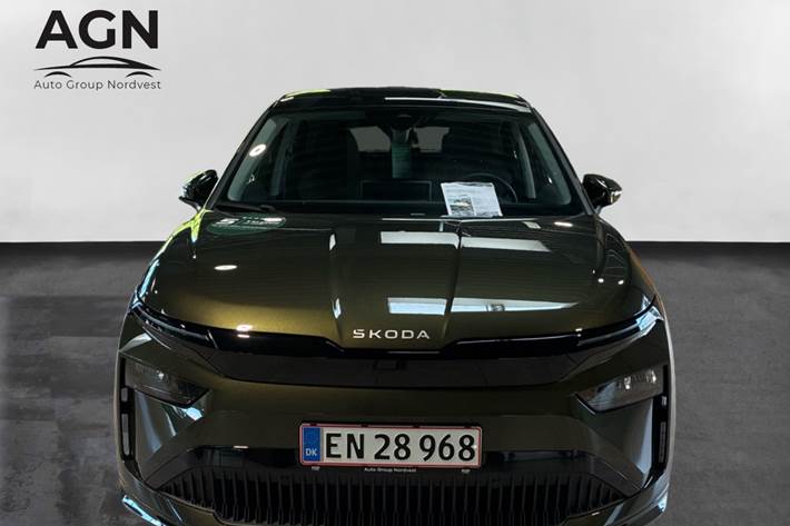 Grøn Skoda Enyaq fra 2026