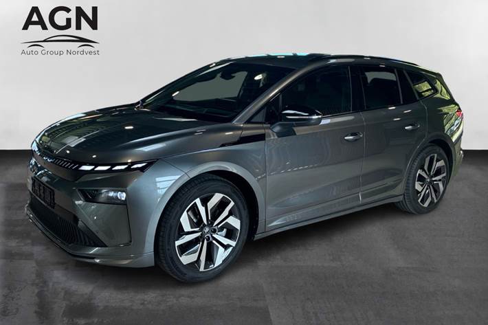 Grå Skoda Enyaq fra 2026