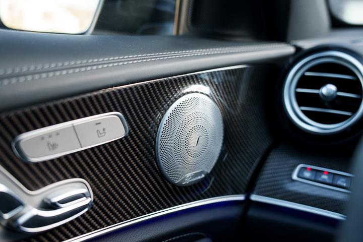Hvid Mercedes E63 fra 2018