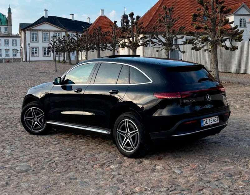 Sort Mercedes EQC400 fra 2020