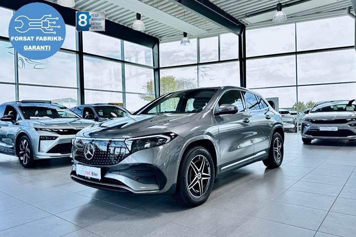 Grå Mercedes EQA250+ fra 2025