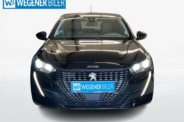 Sort Peugeot 208 fra 2020