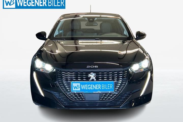 Sort Peugeot 208 fra 2020