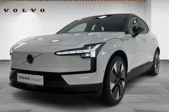 Hvid Volvo EX30 fra 2024