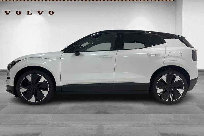 Hvid Volvo EX30 fra 2024