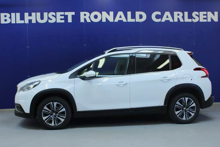 Hvid Peugeot 2008 fra 2019