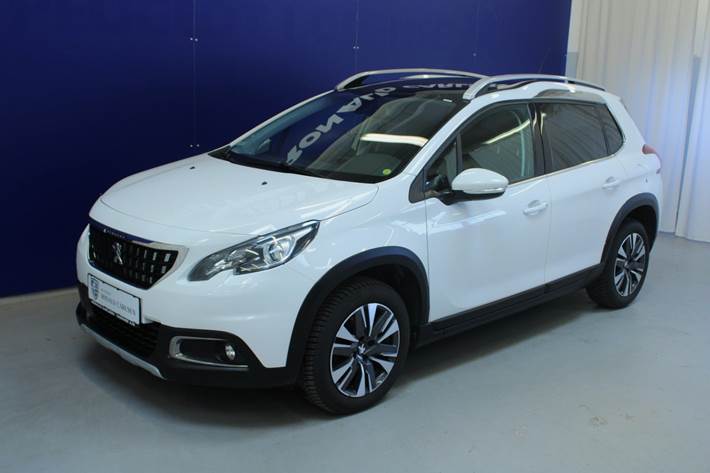 Hvid Peugeot 2008 fra 2019