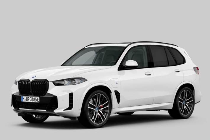 Hvid BMW X5 fra 2023