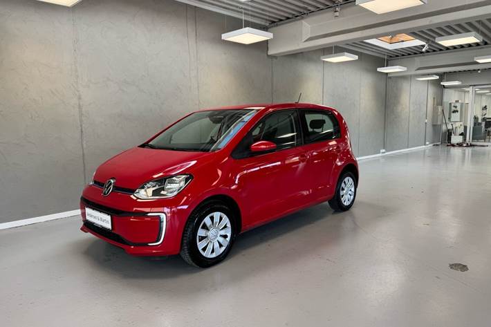 Rød VW e-up fra 2021