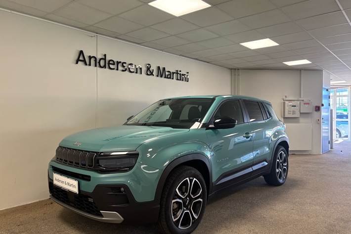 Blå Jeep Avenger fra 2023