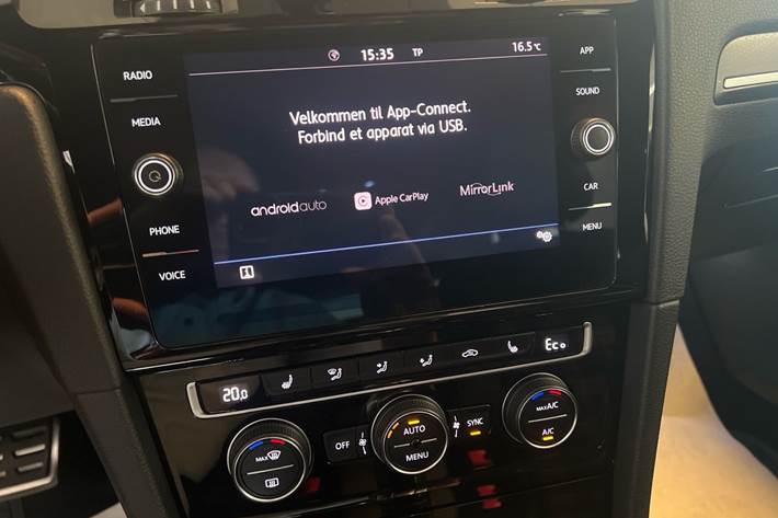 Sort VW Golf fra 2020