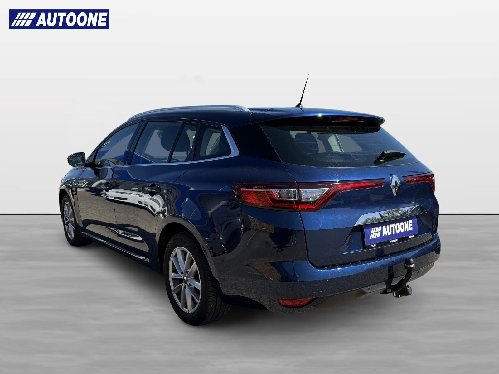 Blå Renault Megane IV fra 2018