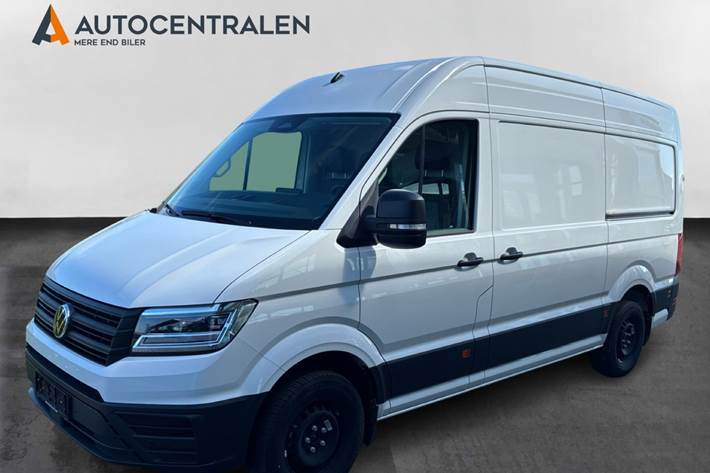 Hvid VW Crafter 35 fra 2025
