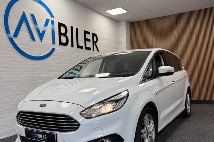 Hvid Ford S-MAX fra 2018